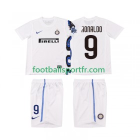 Tenue Inter Milan Ronaldo 9 2010 2011 Retro Enfant Exterieur Maillot de Foot